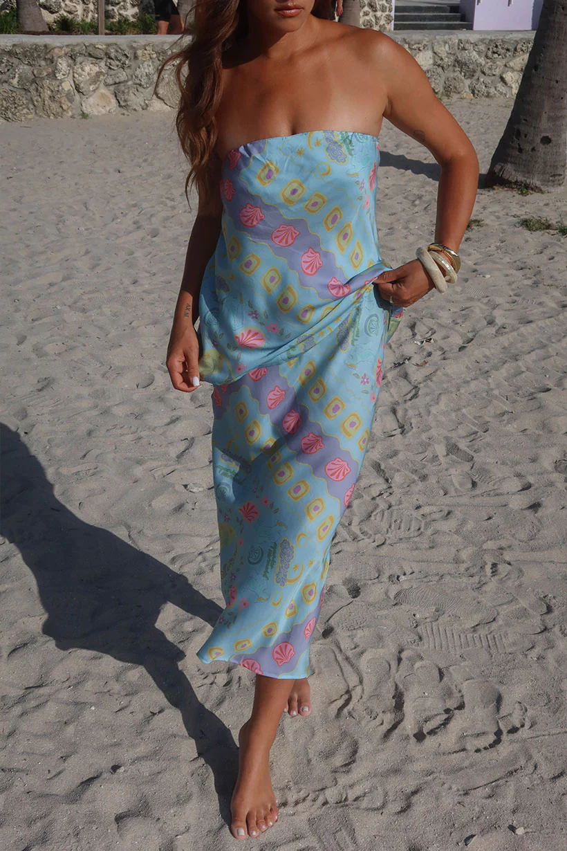 Aquarius Strapless Top - Image 2