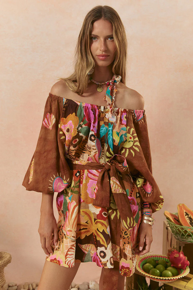 Birth of Venus Tunic Dress - Image 3