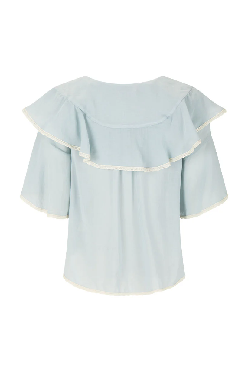 Bluebird Ruffle Blouse - Image 9