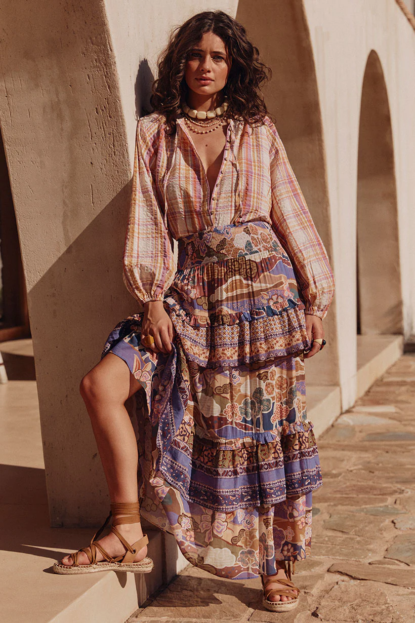 Dancing Valley Ra-Ra Maxi Skirt - Image 4