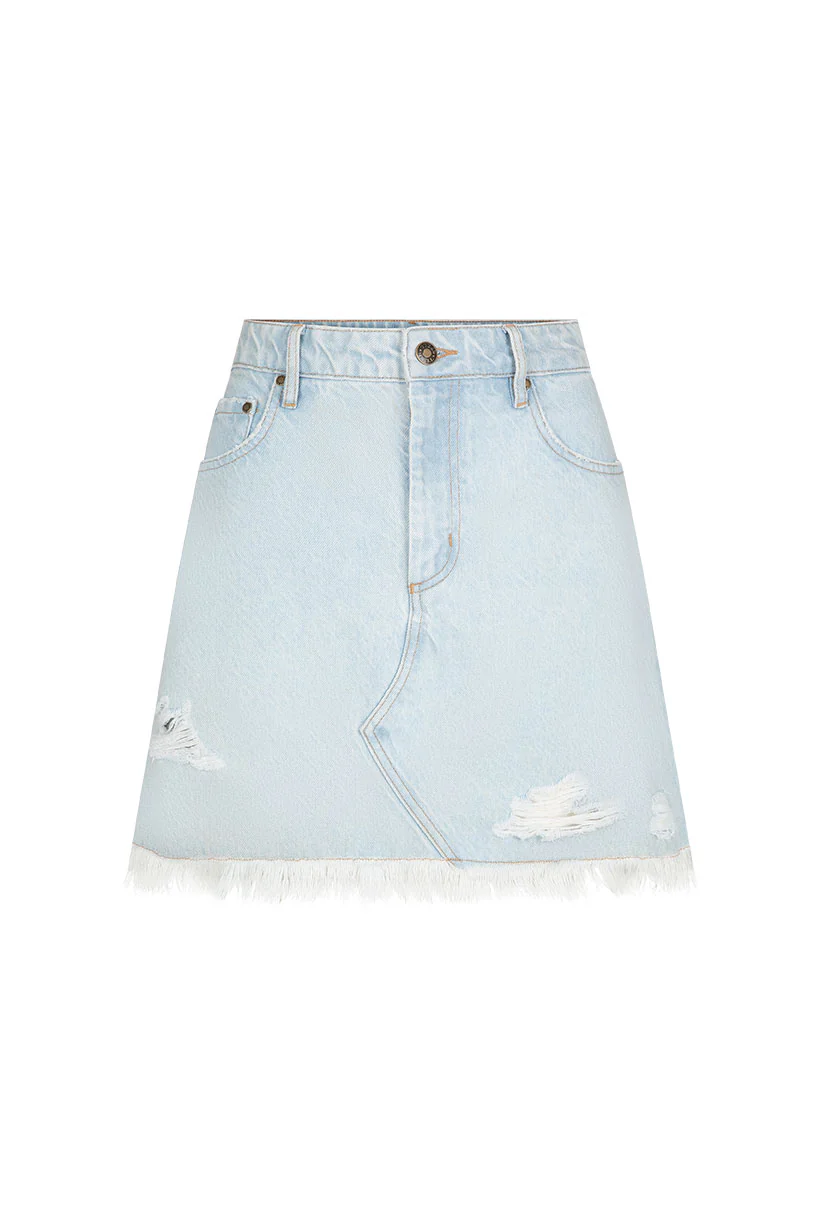 Daydreamer Denim Mini Skirt - Image 8