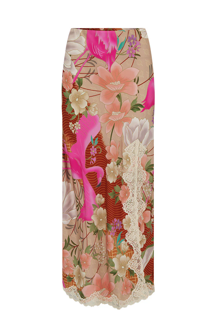 Floridian Lace Bias Skirt - Image 6