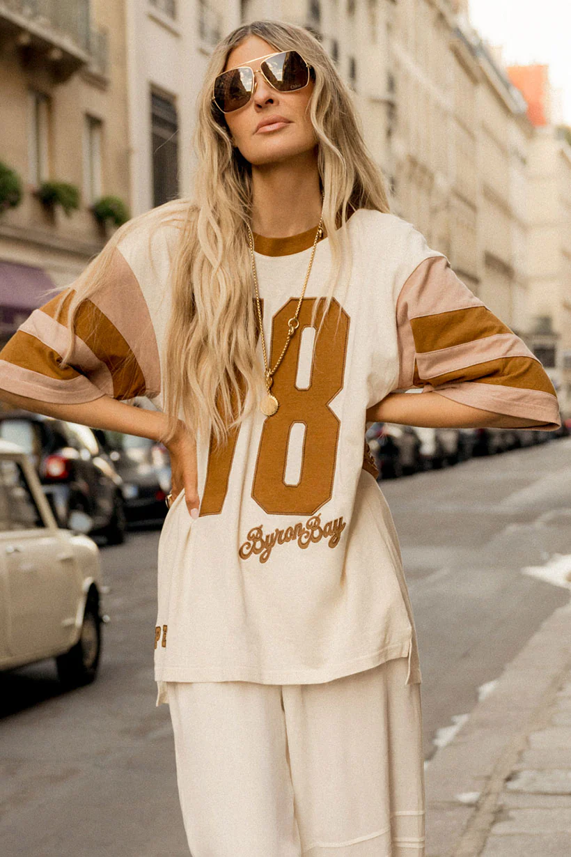 Homecoming Oversized Biker Tee - Image 4