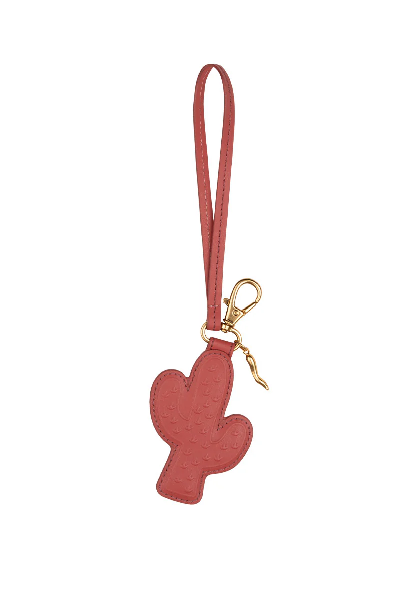 Joshua Tree Leather Key Ring