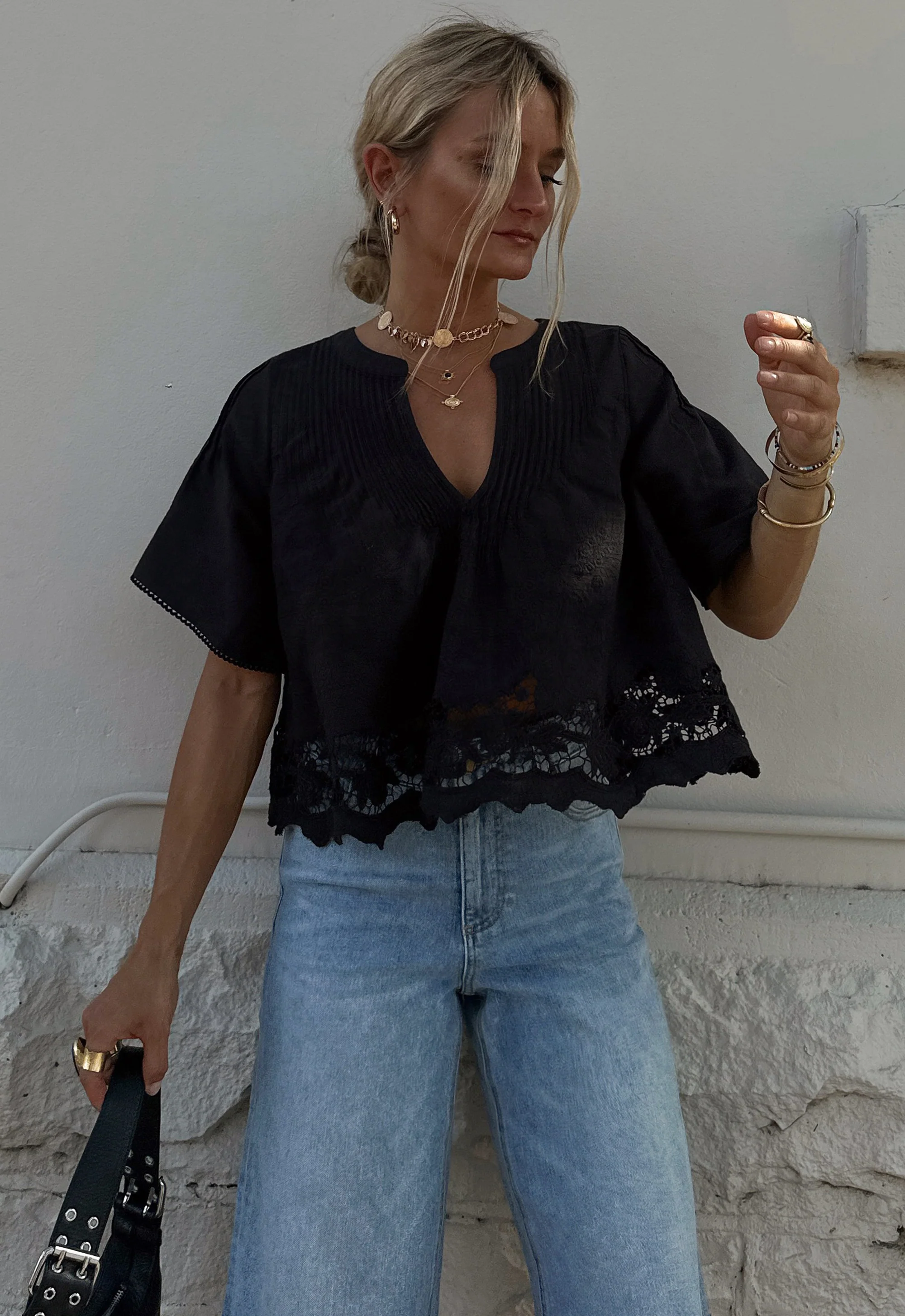 Kala Short Sleeve Blouse - Image 2