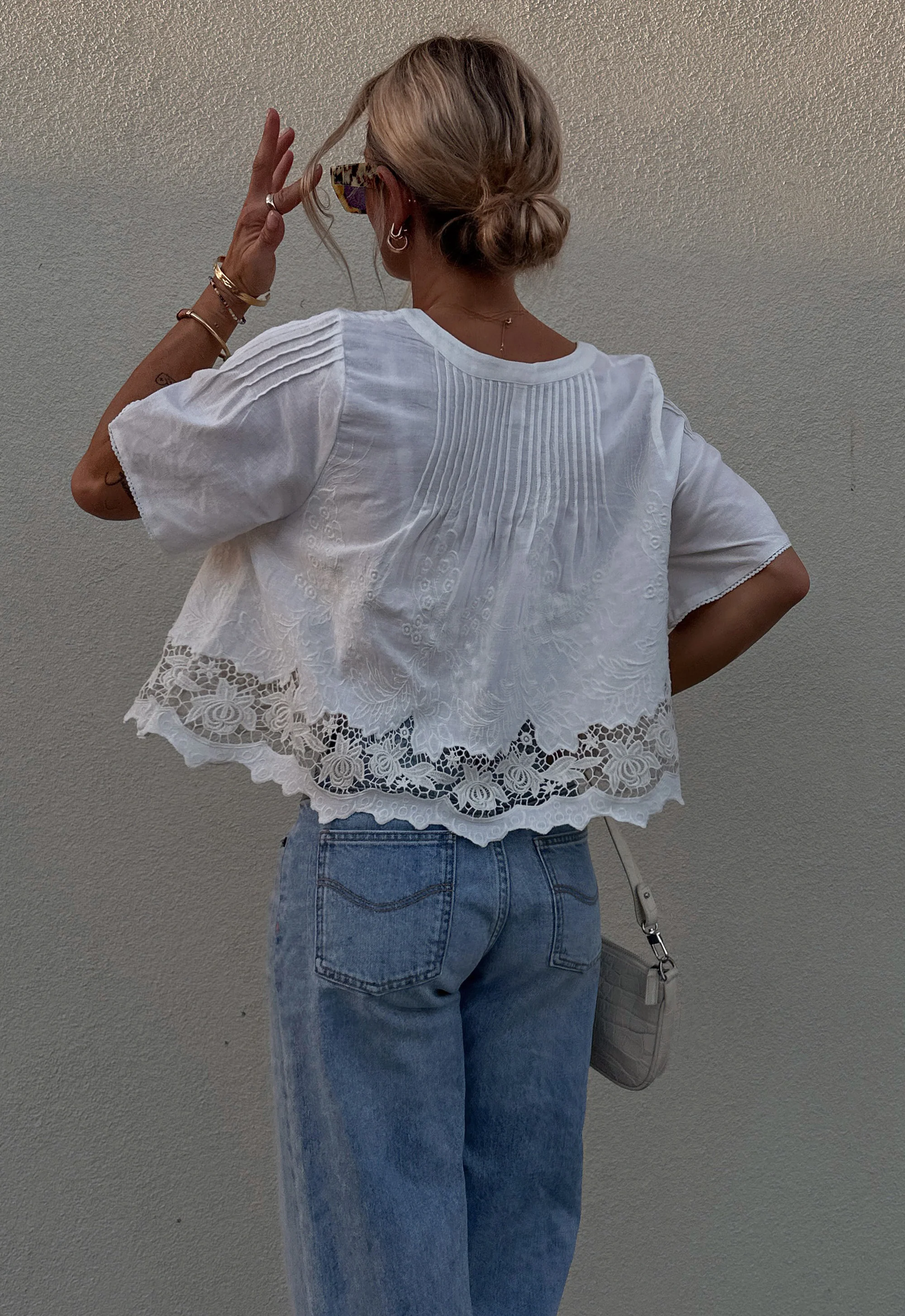 Kala Short Sleeve Blouse - Image 3