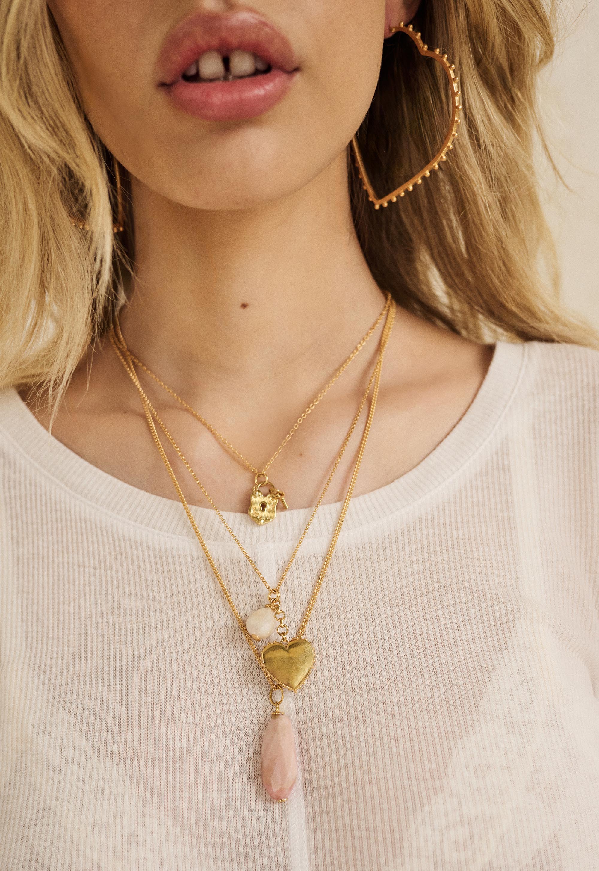 Lolita Stone Pendant Necklace - Image 3