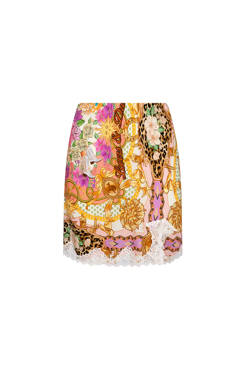 Lovers & Dreamers Lace Mini Skirt - Image 5