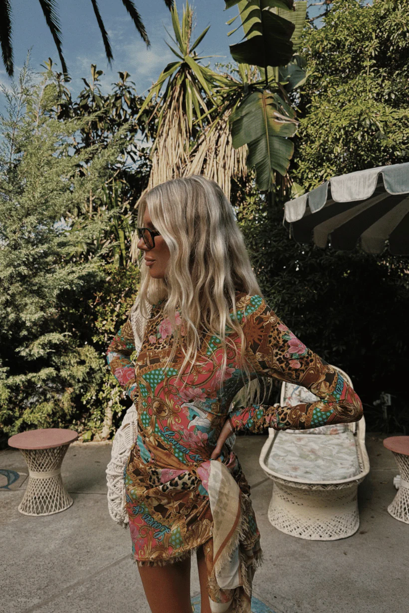 Lovers & Dreamers Mesh Long Sleeve Top - Image 2