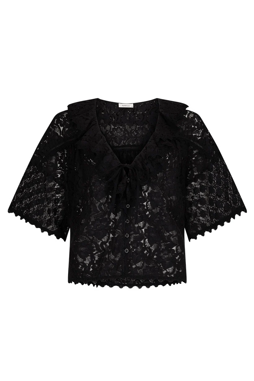 Lux Lisbon Lace Blouse - Image 3