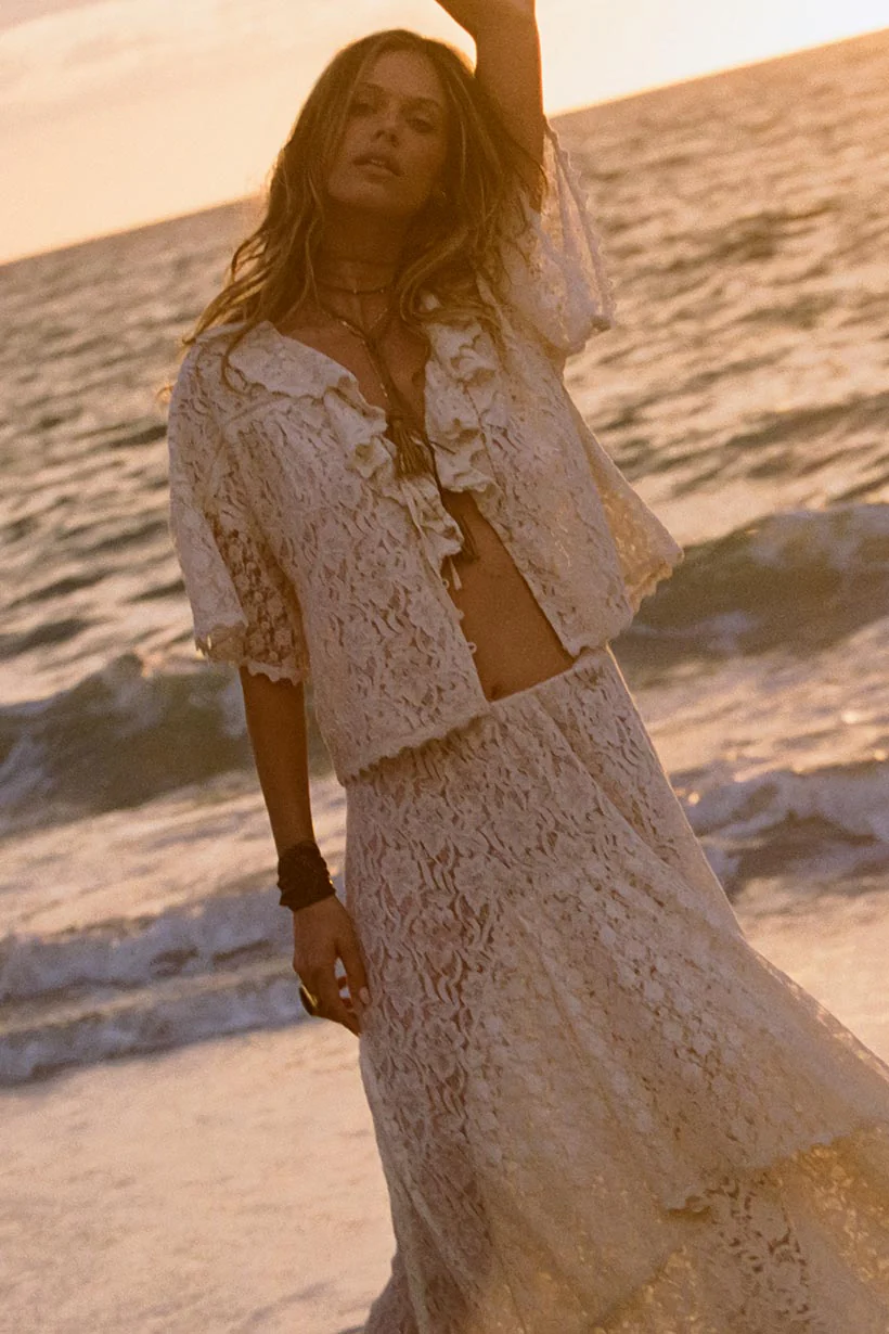 Lux Lisbon Lace Blouse - Image 4