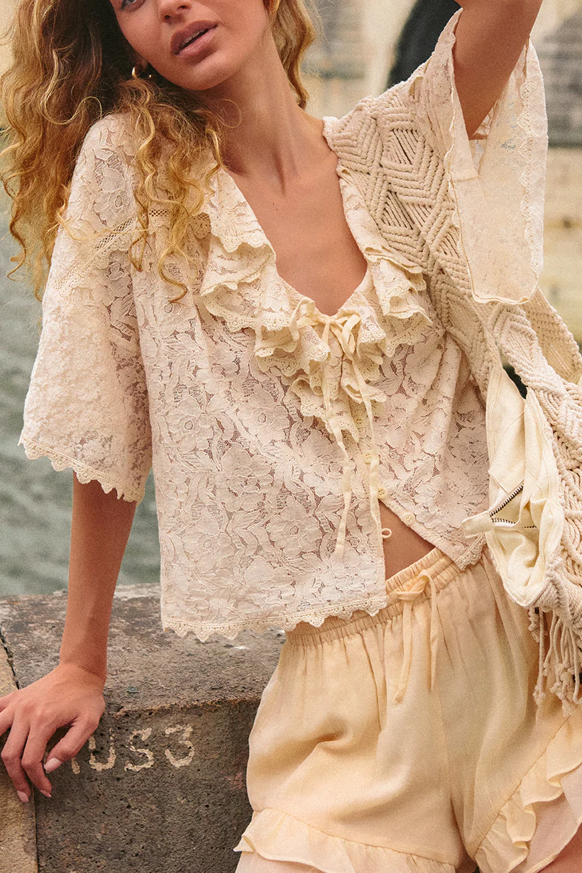 Lux Lisbon Lace Blouse - Image 6