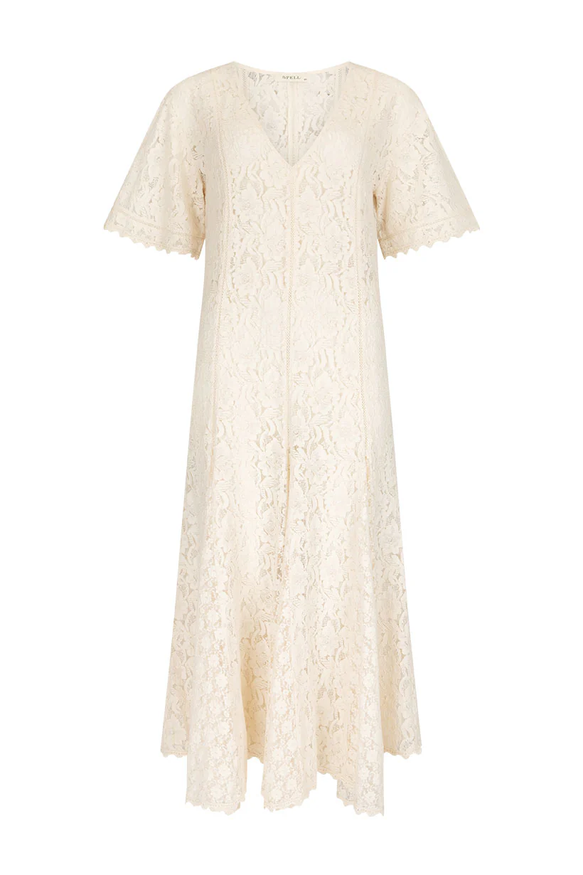 Lux Lisbon Lace Handkerchief Dress - Image 6