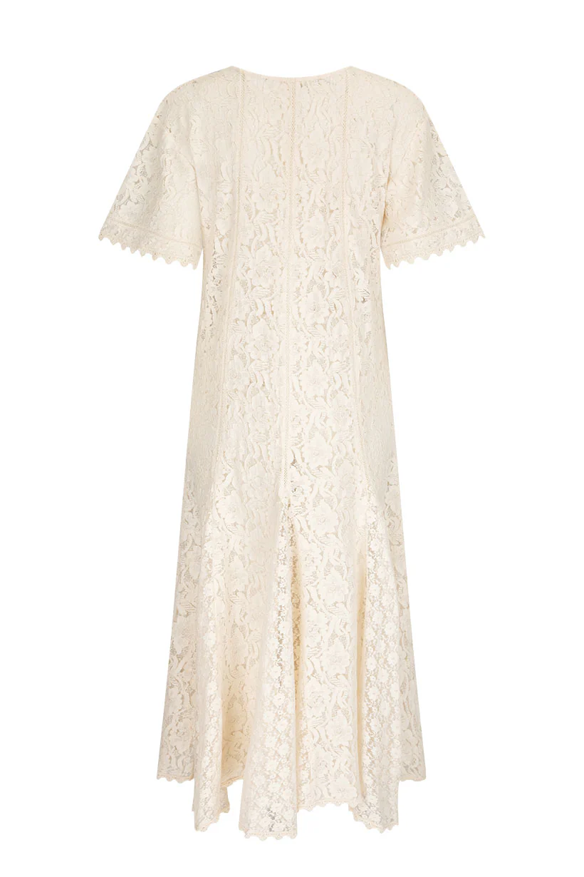 Lux Lisbon Lace Handkerchief Dress - Image 7