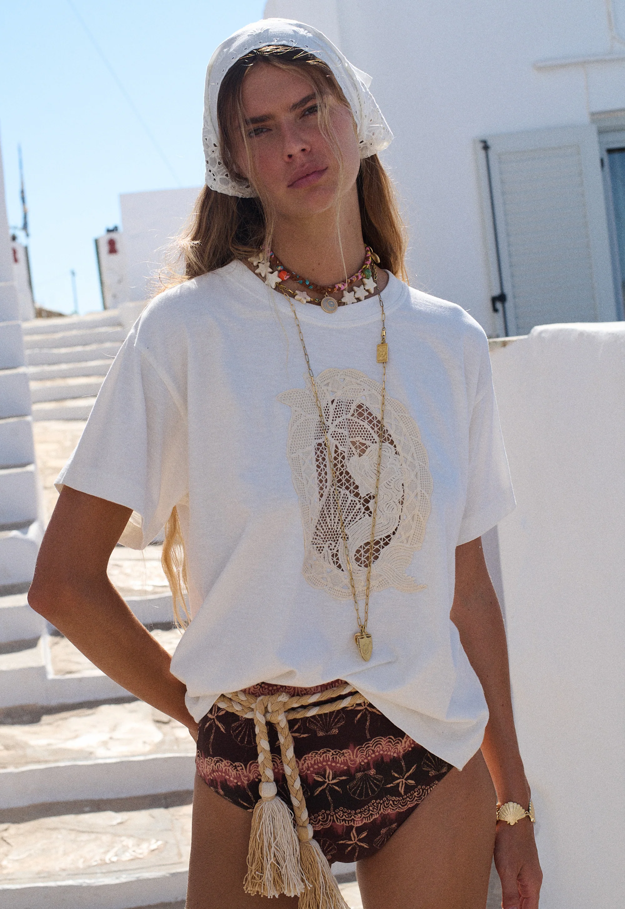 Mermaid Cove Appliqué Tee - Image 6