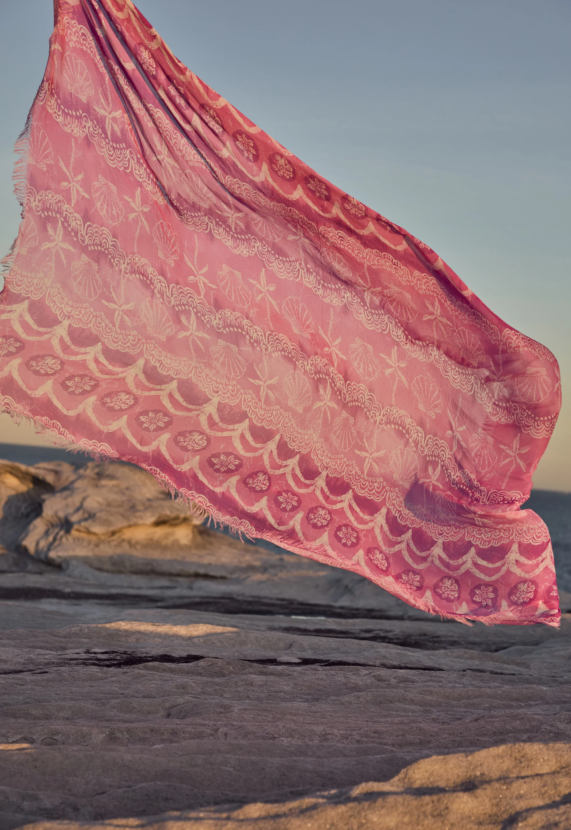 Mermaid Cove Travel Scarf - Image 2