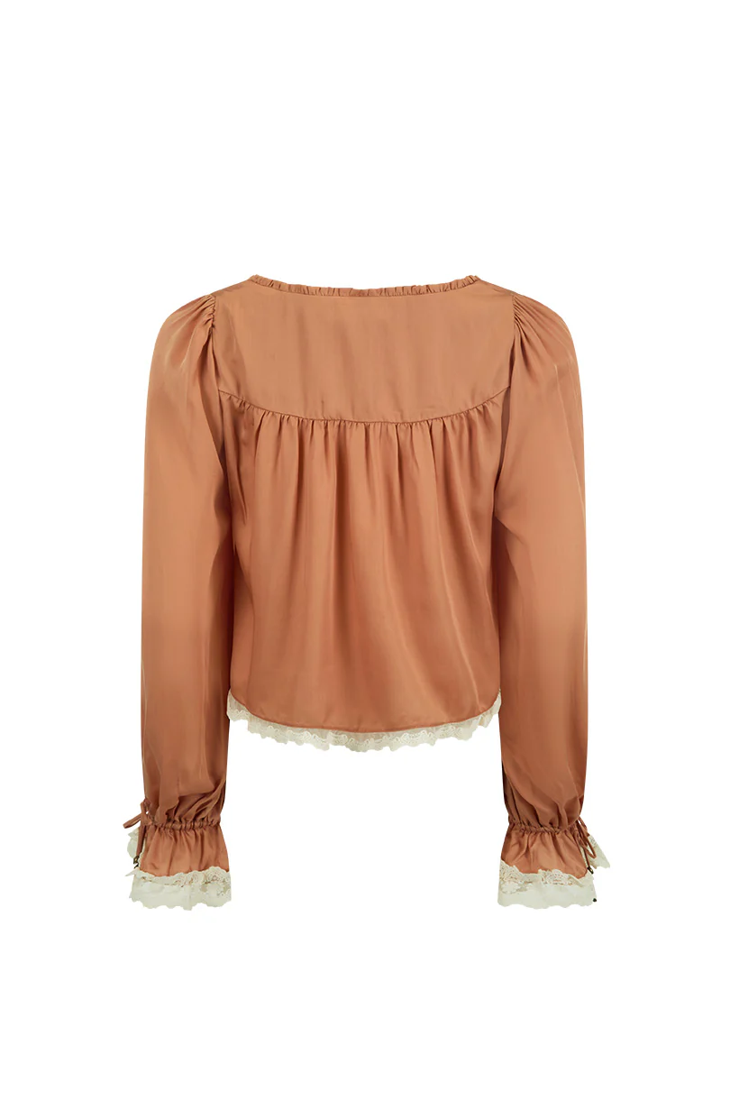 Poison Peach Blouse - Image 15