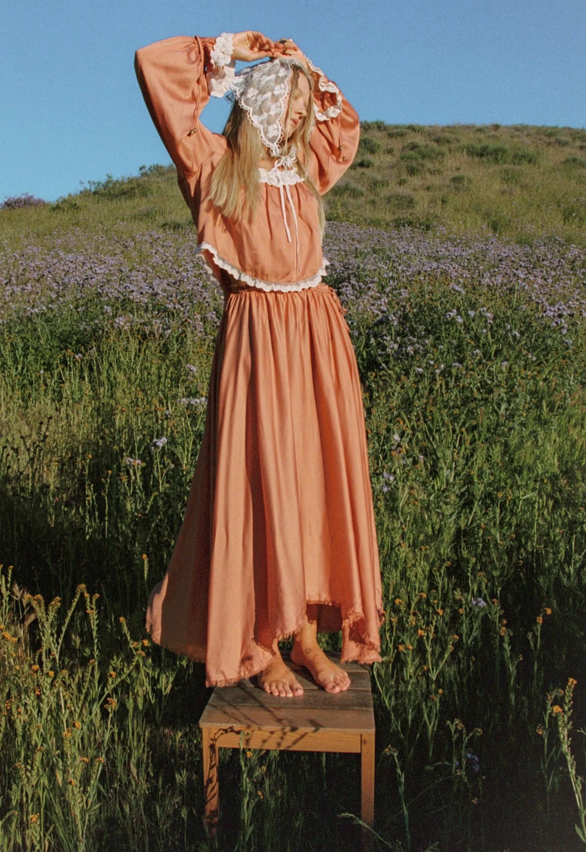 Poison Peach Blouse - Image 5