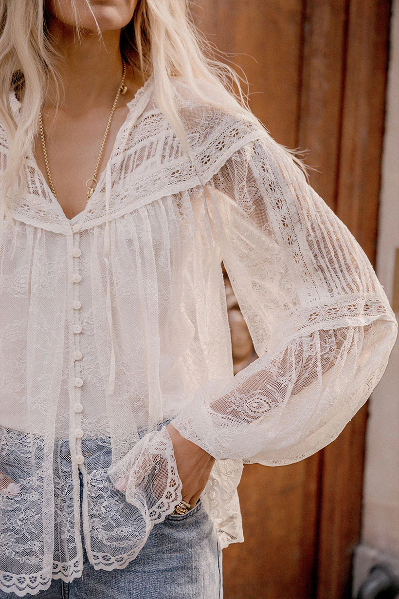 Teodora Lace Blouse - Image 3