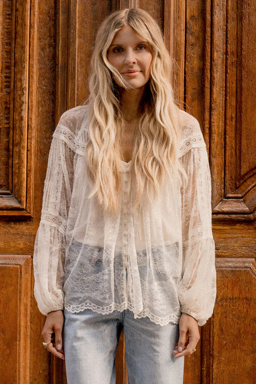 Teodora Lace Blouse - Image 4