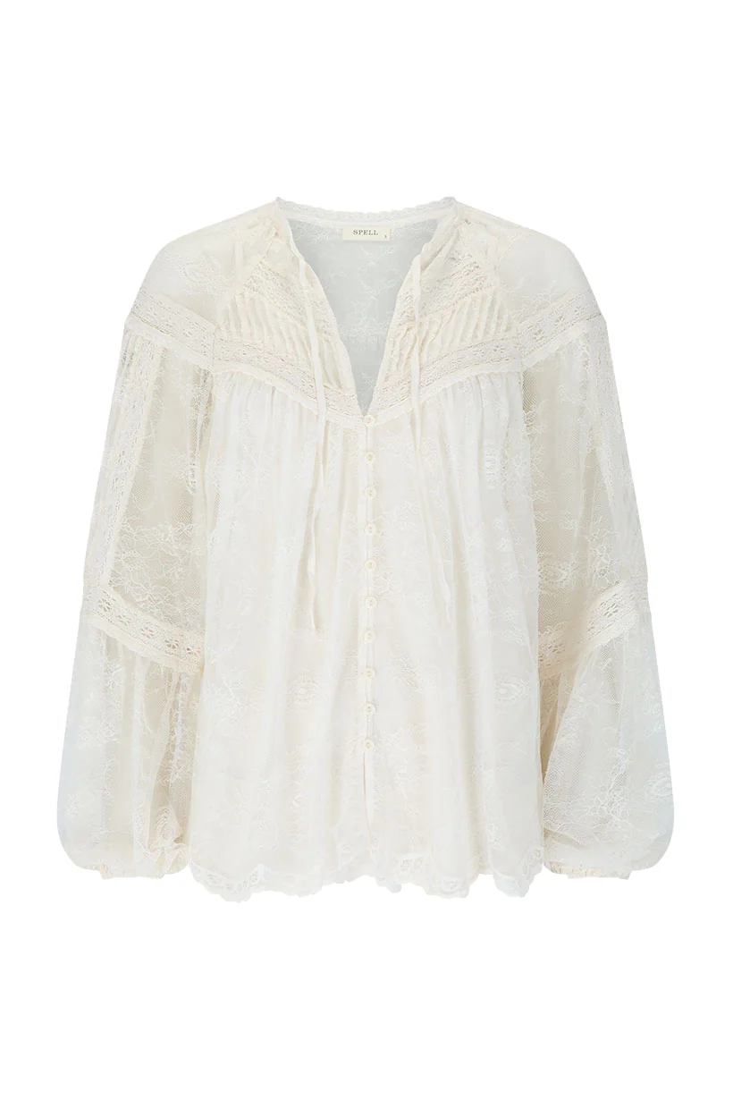 Teodora Lace Blouse - Image 5