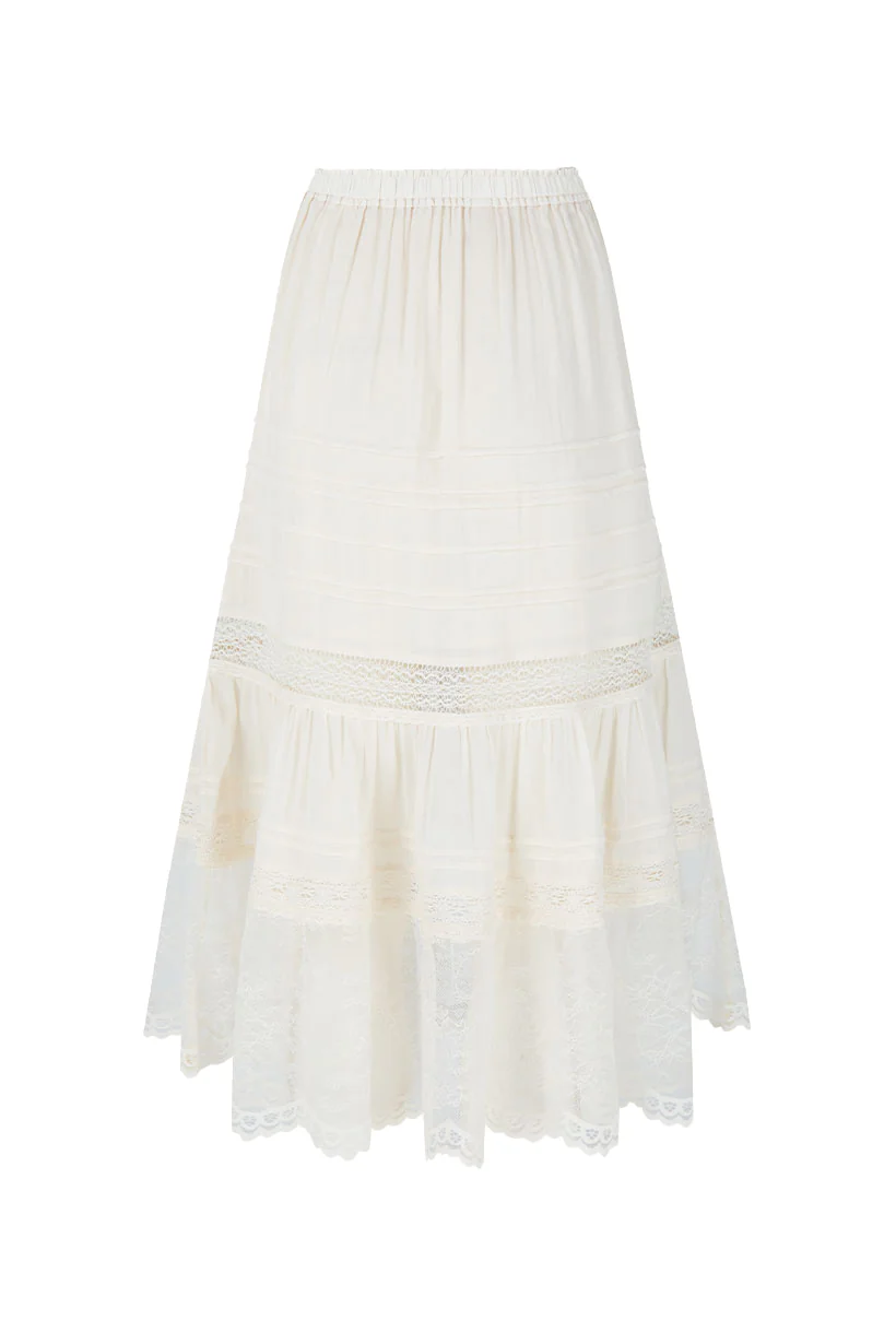 Teodora Lace Midi Skirt - Image 8
