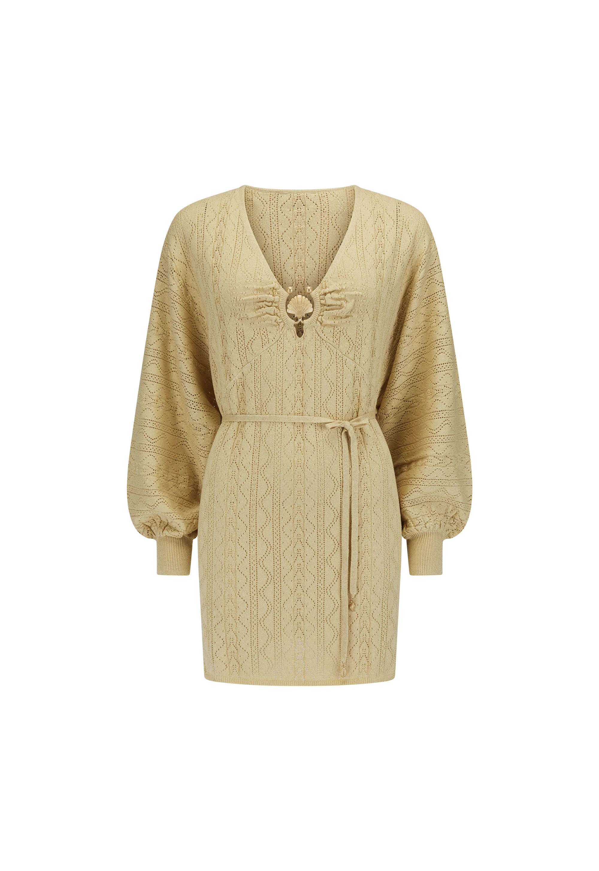 The Moss Knit Mini Dress - Image 7