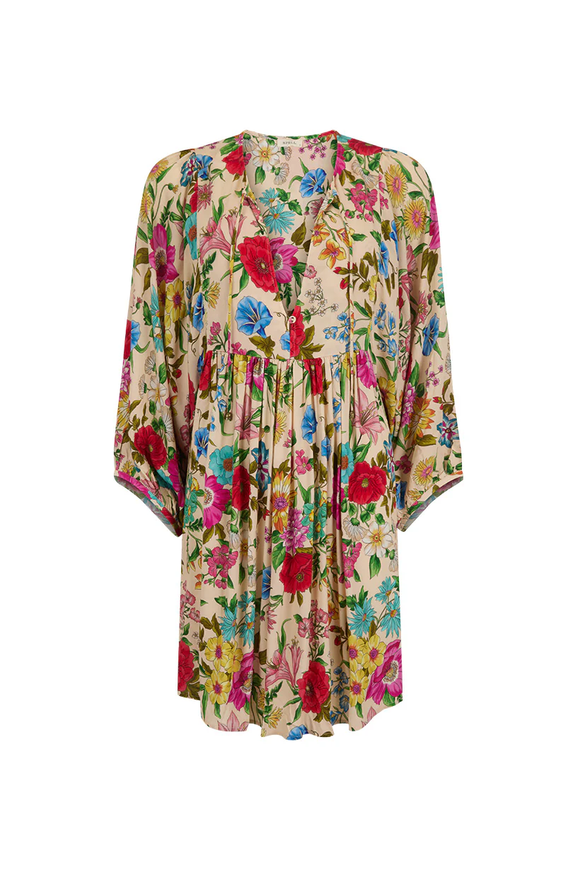 Valley of the Dolls Boho Mini Dress - Image 4