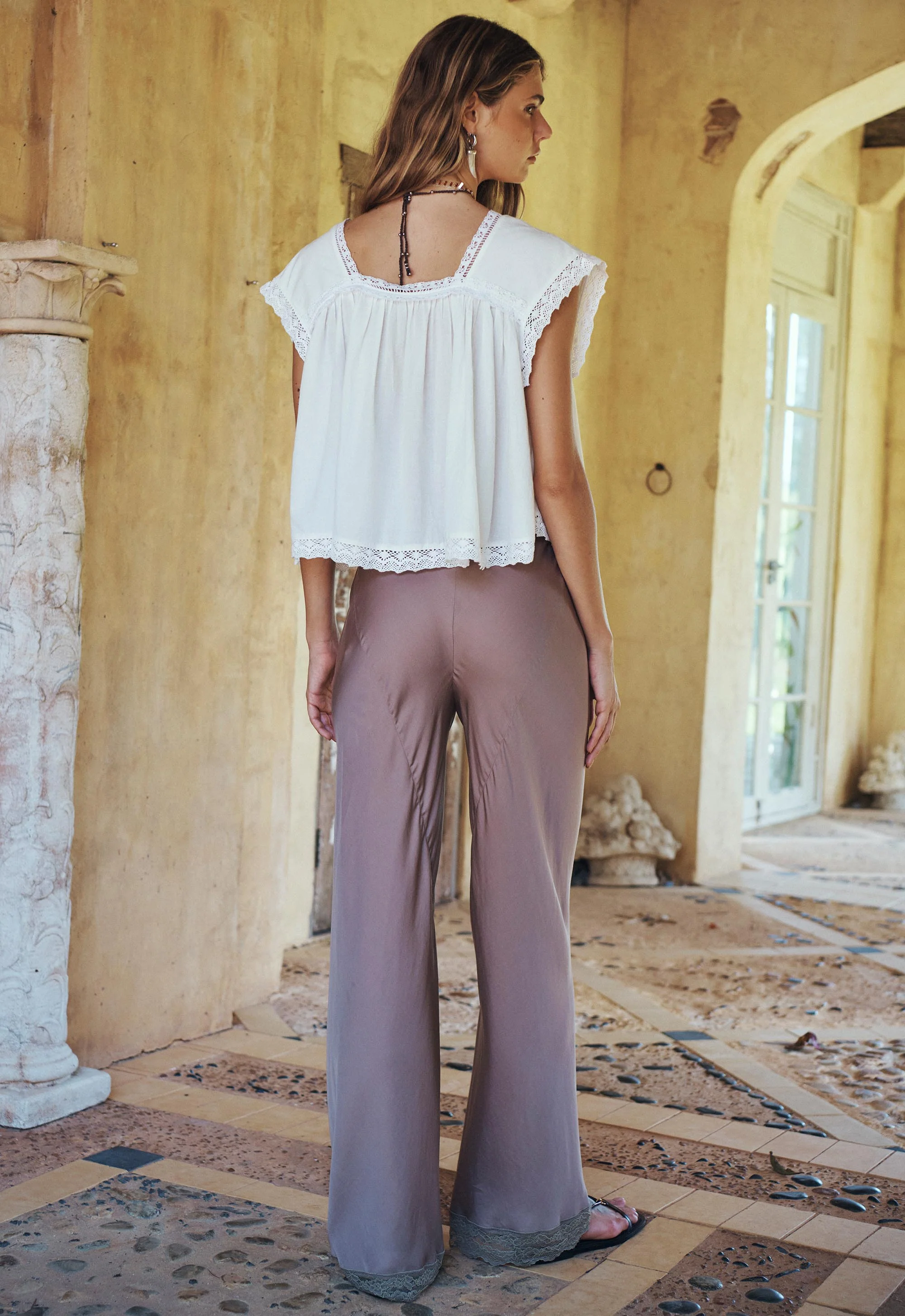Vina Lace Bias Pant - Image 2