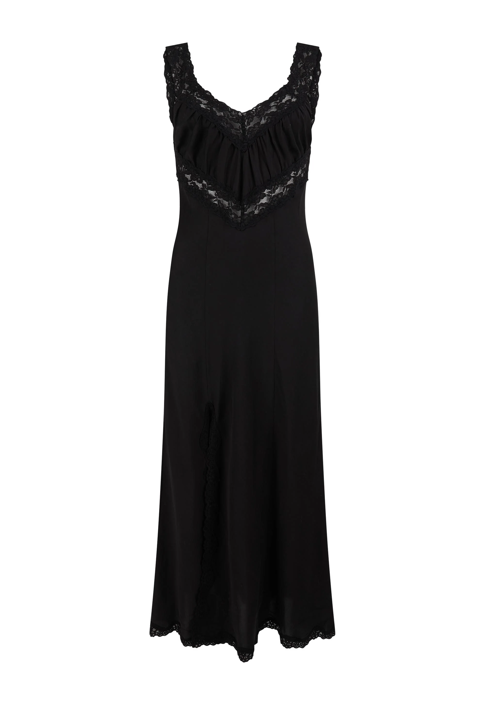 Vina Lace Slip Dress - Image 8