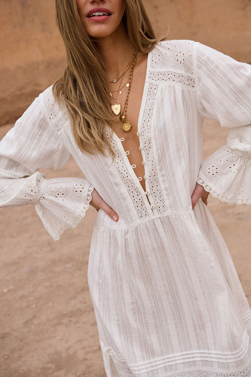 Whimsy Garden Lace Gown - Image 3