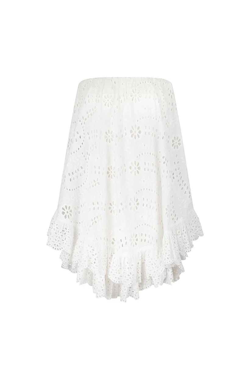 Yaya Lace Scarf Mini Dress - Image 5